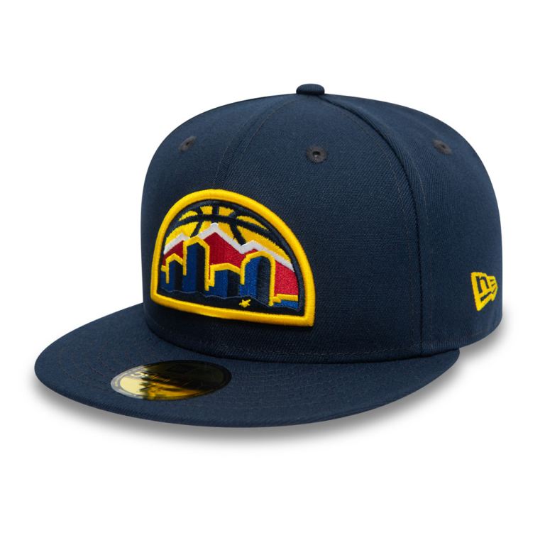 Gorras New Era 59fifty Azules - Denver Nuggets Skyline 95742LUXS